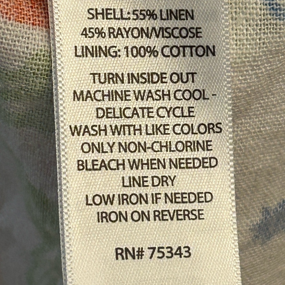 NWT- Cynthia Rowley Vibrant Patterned Tiered Maxi Dress - Picture 9 of 9